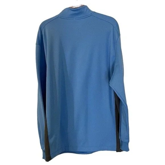 NIKE GOLF Fit 1/4 Zip Pullover Fleece Tour Performance Blue Mens 2XL NWT - Picture 13 of 13